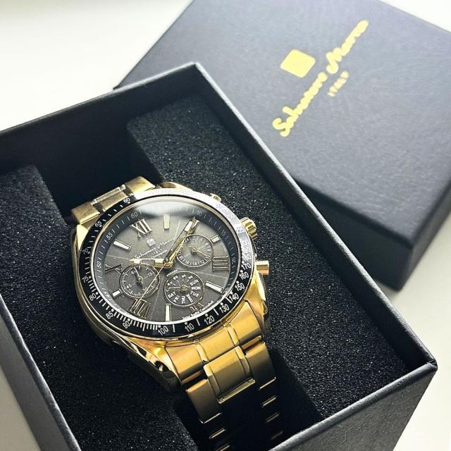 サルバトーレマーラ 腕時計 手表 メンズ 電波 ソーラー 電池交換不要