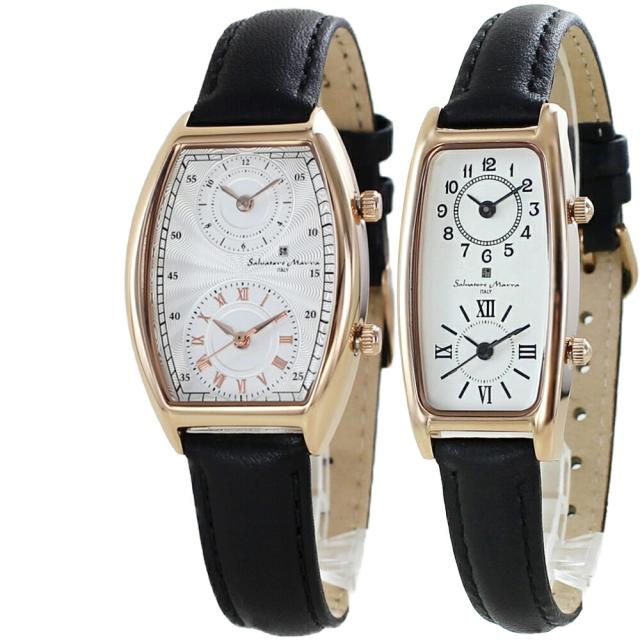 ペアウォッチ ブランド サルバトーレマーラ ペア腕時計 おしゃれ ペアギフト ペアグッツ 2つの時間 シンプル 革ベルト 腕時計 手表 両親 夫婦 ペア カップル 記念日 プレゼント 卒業 入学 お祝いの通販は 24,900円