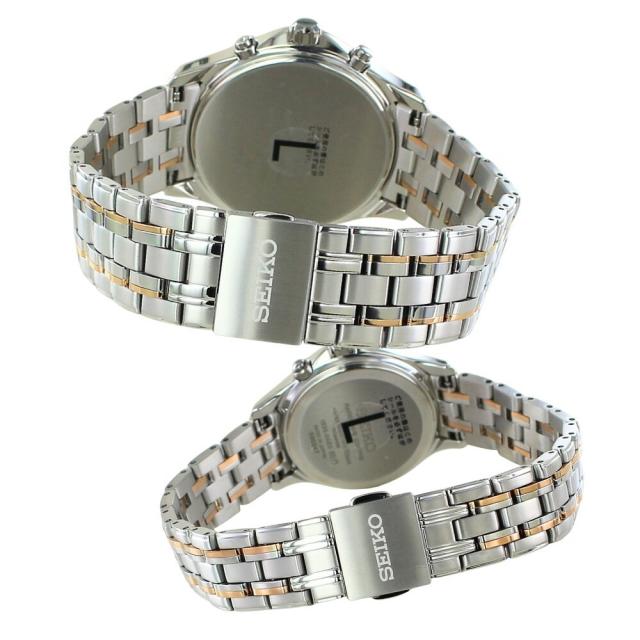 正規品 SEIKO セイコー ペアウォッチ 結婚記念日 電波ソーラー ドルチェ エクセリーヌ チタン 日本製 防水 メンズ レディース 腕時計 ペア時計 結婚式 銀婚式 金婚式 プレゼント SADZ202 SWCW162 成人 卒業 入学_6
