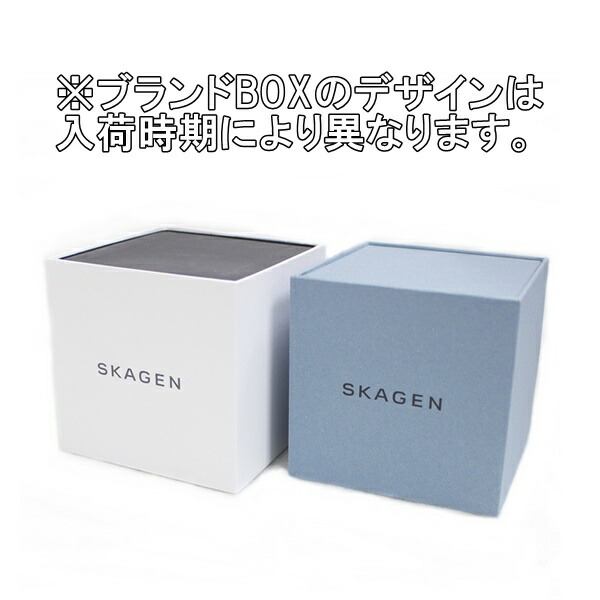 ペア収納BOX付き！スカーゲン 時計 ペアウォッチ アンカー シンプル スリム 白文字盤 ブラウンレザー レトロ SKW6297SKW6297 誕生日プレゼント　成人 卒業 入学_3