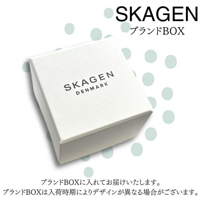 スカーゲン 時計 メンズ 腕時計 シグネチャー 40mm チタニウム ローズゴールドケース ブラック レザー SKW6430　成人 卒業 入学_3
