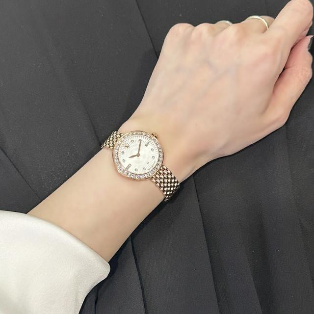 スワロフスキー 腕時計 ゴールド 希少.Swarovski スワロフスキー スワロフスキー 腕時計 ゴールド 希少.Swarovski スワロフスキー