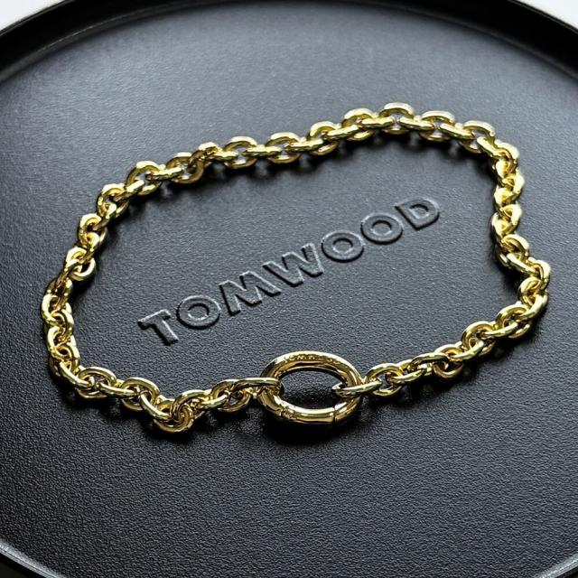 TOMWOOD トムウッド ブレスレット メンズ レディース シンプル ゴールド チェーンブレスレット おしゃれ ブランド シルバー925 シルバー アクセサリー ギフト 誕生日 記念日 101434 成人 卒業 入学