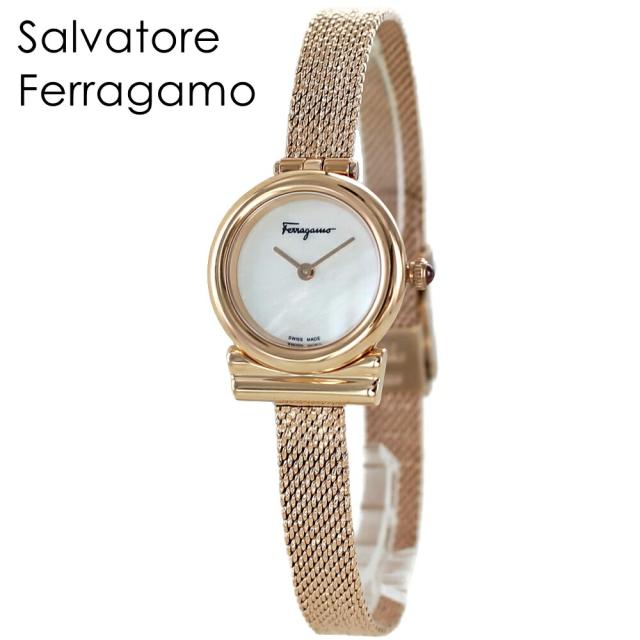 結婚記念日 妻 プレゼント フェラガモ レディース 腕時計 40代 女性 サルバトーレフェラガモ ガンチーニ ピンクゴールド ブランド 誕生日｜au  PAY マーケット