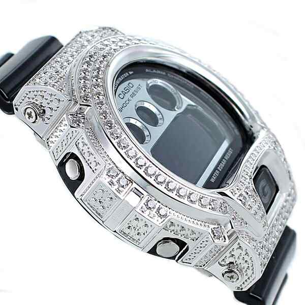 Gショック 時計 DW-6900専用 カスタム ベゼル パーツ付 メンズ 腕時計
