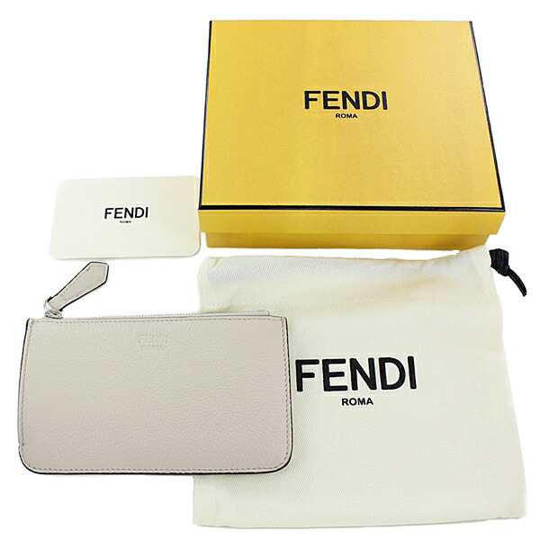 フェンディ FENDI 8AP161 A91B F0MU3 ピーカブー セレリア キーケース スリム クラッチ カードケース ベージュ レディース  ユニセックス ｜au PAY マーケット