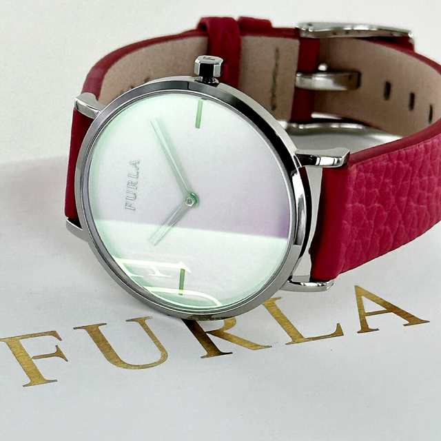 フルラ プレゼント 女性 誕生日 腕時計 レディース ピンク 革ベルト