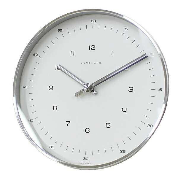 ユンハンスJUNGHANS 壁掛け時計 マックスビル Wall Clock 367 6048 00