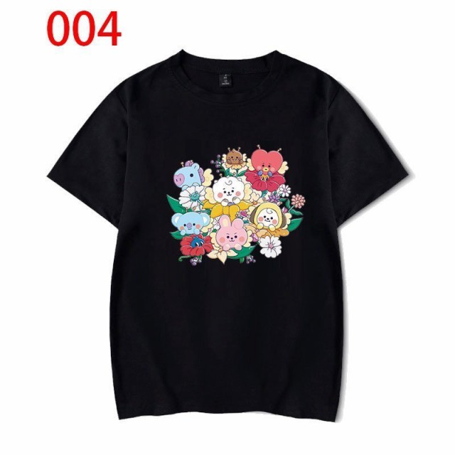 新品 BTS BT21 ins ッズ 服 Tシャツ 半袖 歌を歌う服 日常着 周辺応援服 グッズ レディース メンズ 男女兼用 春夏Tシャツ通気 韓流 グッズの通販はau PAY マーケット - SASA au PAY マーケット店