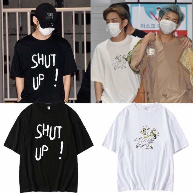 新品 BTS BT21 BTS グッズ 服 Tシャツ ッズ 服 Tシャツ 半袖 日常着 周辺応援服 グッズ レディース メンズ 男女兼用 春夏Tシャツ吸汗通気の通販はau  PAY マーケット - SASA au PAY マーケット店