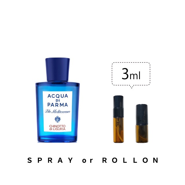 acqua di parma アクアディパルマ キノット オーデトワレ レディース メンズ アトマイザー 3ml 選べる スプレー ロールオン 遮光瓶  香水 ｜au PAY マーケット