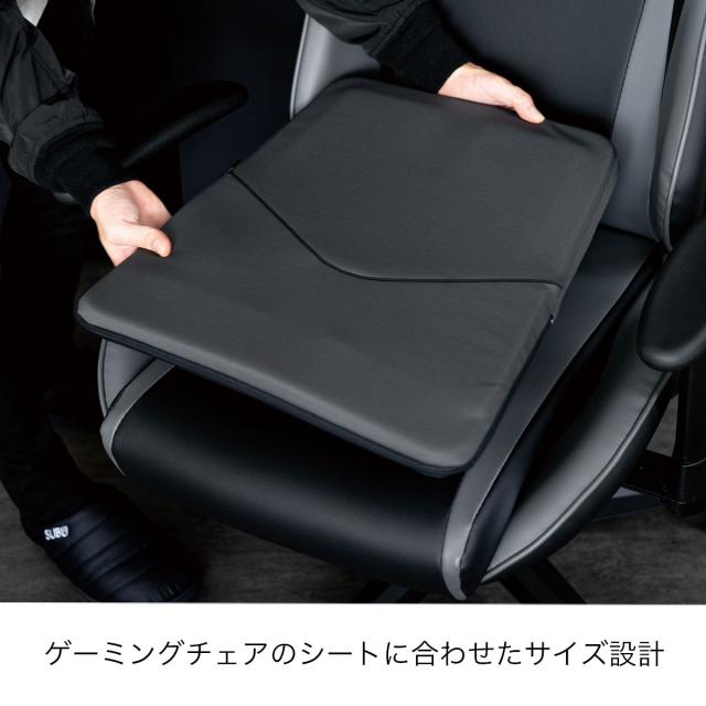＼新製品／ エクスジェル メーカー公式 EXGEL ゲーミングチェア シート クッション GAM10-GR 日本製 クッション ゲーミングクッション ゲーム クッション ゲルクッション ゲーム用 長時間 ジェルクッション e スポーツ 腰 姿勢 腰痛 腰痛対策 骨盤 座布団 プレゼント ギフト_11