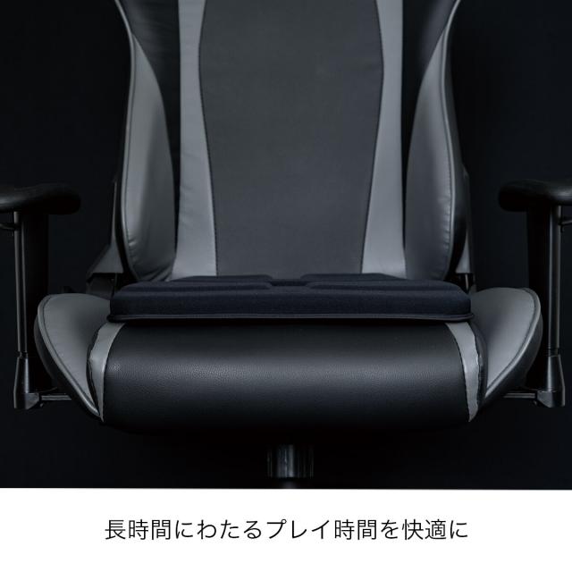 ＼新製品／ エクスジェル メーカー公式 EXGEL ゲーミングチェア シート クッション GAM10-GR 日本製 クッション ゲーミングクッション ゲーム クッション ゲルクッション ゲーム用 長時間 ジェルクッション e スポーツ 腰 姿勢 腰痛 腰痛対策 骨盤 座布団 プレゼント ギフト_12