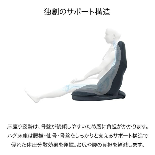 エクスジェル EXGEL ハグ床座LX専用替えカバー 座椅子 日本製 床座