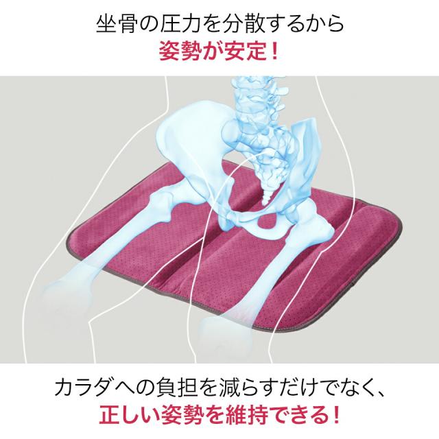エクスジェル メーカー公式 EXGEL モバイルクッションM MOB01 日本製 携帯 ゲル クッション 持ち運び ジェルクッション 薄い テレワーク 出張 旅行 腰 姿勢 腰痛 サポート お尻 痛み デスクワーク 腰痛対策 体圧分散 折りたたみクッション 座布団 プレゼント ギフト_6