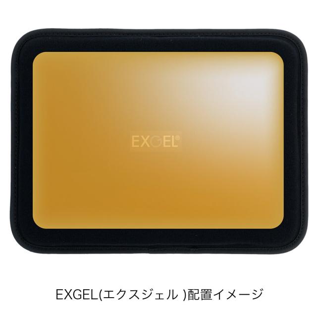 エクスジェル メーカー公式 EXGEL シートパッド 17 バック タイプ モータースポーツ AKK15 日本製 カート パッド ジェル プロテクト 保護 サポート 衝撃 衝撃吸収 圧迫 疲労 痛み 軽減 シートパッド ブラック スポーツ カスタマイズ 高品質 スポーツ用品 プレゼント_7