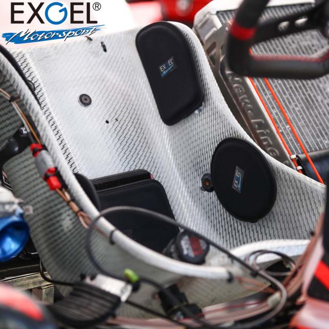 エクスジェル メーカー公式 EXGEL シートパッド 17 バック タイプ モータースポーツ AKK15 日本製 カート パッド ジェル プロテクト 保護 サポート 衝撃 衝撃吸収 圧迫 疲労 痛み 軽減 シートパッド ブラック スポーツ カスタマイズ 高品質 スポーツ用品 プレゼント_1