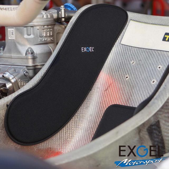 エクスジェル メーカー公式 EXGEL シートパッド 17 バック タイプ モータースポーツ AKK15 日本製 カート パッド ジェル プロテクト 保護 サポート 衝撃 衝撃吸収 圧迫 疲労 痛み 軽減 シートパッド ブラック スポーツ カスタマイズ 高品質 スポーツ用品 プレゼント_2