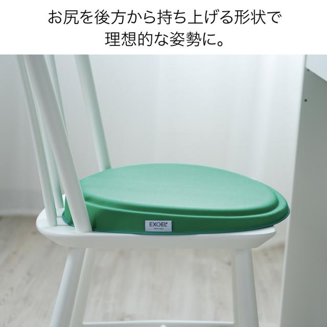 クッション テレワーク 人気アイテム エクスジェル メーカー公式 EXGEL まるプニフィット PUN22 日本製 ジェルクッション 腰 姿勢 腰痛 デスクワーク 腰痛対策クッション 体圧分散 骨盤 座布団 オフィス 椅子 チェア プレゼント ギフト 骨盤サポートクッション_5