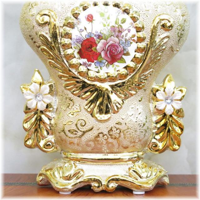 花瓶 インテリア小物 雑貨 おしゃれ 北欧 陶器 ガラス【送料無料！】★可愛いデザイン!★新品 インテリア小物 アンティーク調 可愛い フラワーデザイン 花瓶3点セット卓上 飾り 花瓶 インテリア小物 雑貨 おしゃれ 北欧 陶器 ガラス_5