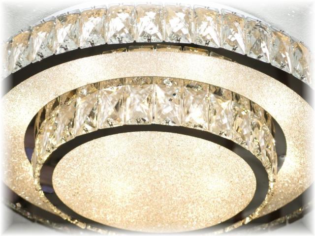 シャンデリア シーリングライト led 照明 照明器具 天井直付灯 シンプル リモコン 安い 北欧 おしゃれ アンティーク リビング ダイニング 豪華 天井照明 和室 洋室 6畳 8畳 10畳 12畳 クリスタル モダン【LED付き！】新品 超豪華 LED デザイン ガラス シャンデリア_1