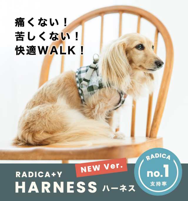 犬具2点5％対象】RADICA+Y ハーネス単品 L LL MF / RADICA ラディカ