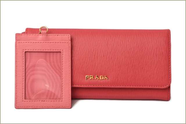 プラダ 財布 アウトレット PRADA PRADA 長財布/パスケース付 1MH132 ...