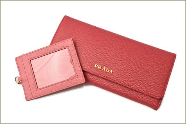 プラダ 財布 アウトレット PRADA PRADA 長財布/パスケース付 1MH132 ...