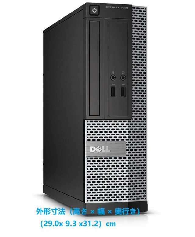 小型 省スペースPC DELL OPTIPLEX 3020 SFF i3-4130 3.4GHz x4/メモリ ...