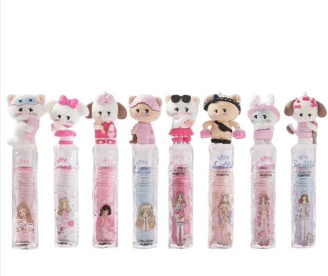 FLORTTE×mikkoコラボリップ12本 NEW! FLORTTE (フロレット) × MIKKO 水光リップ リップグロス