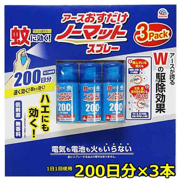 br>おすだけノーマット スプレータイプ<br>BOTANICAL 200日分 （41.7mL