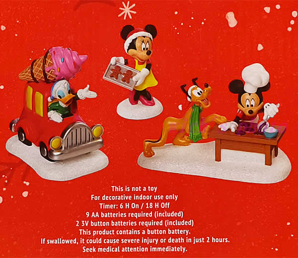 激安価額 ディズニー コストコ クリスマスビレッジ 13ピースセット