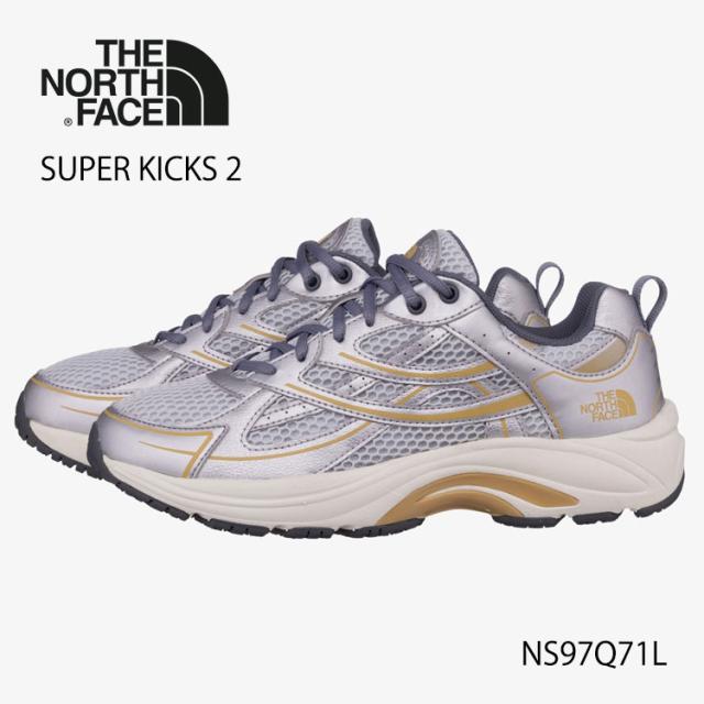 【正規品】ノースフェイス スニーカー THE NORTH FACE SUPER KICKS 2 SILVER NS97Q71L