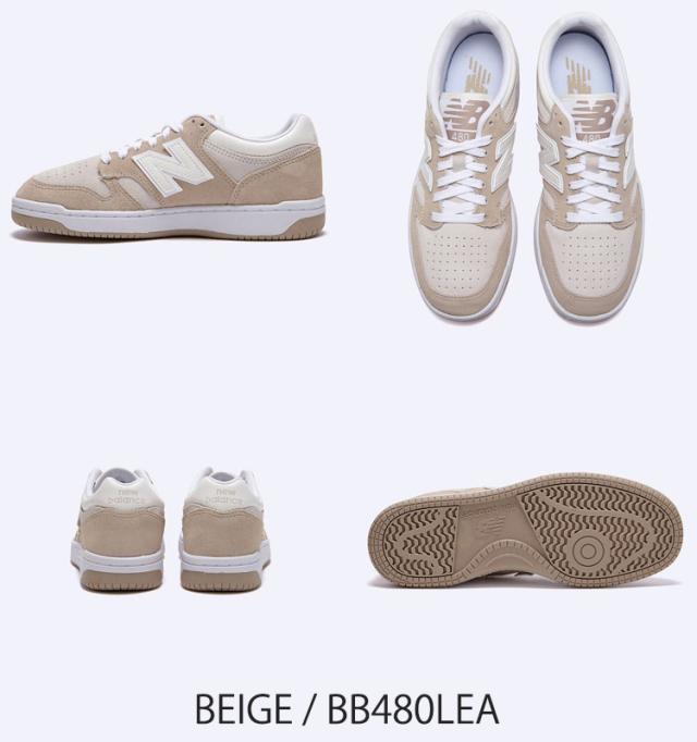 ニューバランス 480 スニーカー New Balance 480 BB480LEA BEIGE