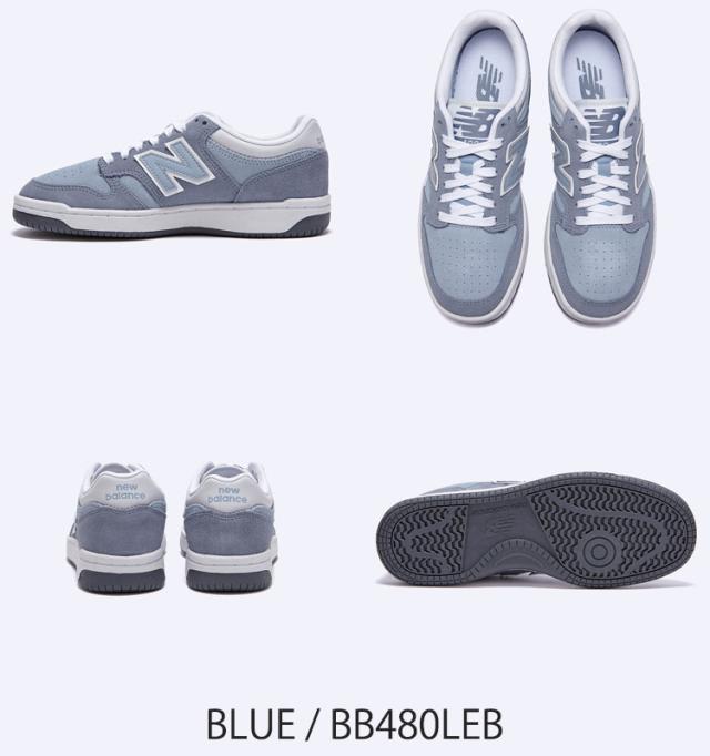 ニューバランス 480 スニーカー New Balance 480 BB480LEB BLUE ブルー シューズ_1