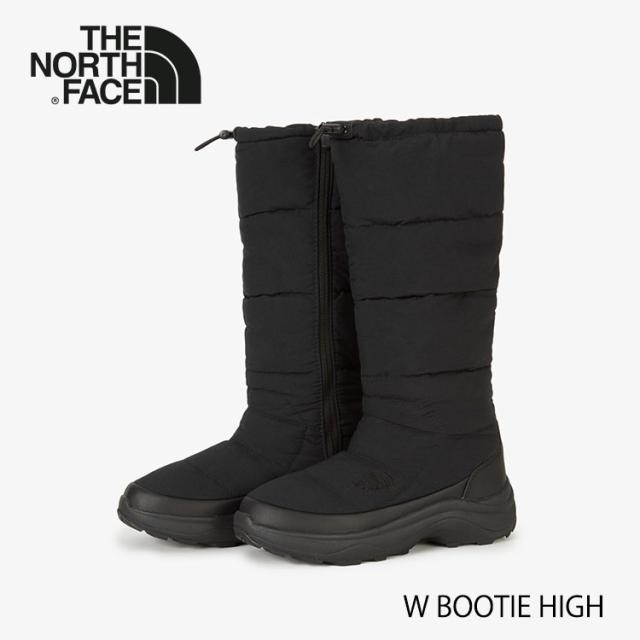 【正規品】ノースフェイス ロングブーツ 防寒用シューズ Womens THE NORTH FACE W BOOTIE HIGH BLACK NS99Q51A