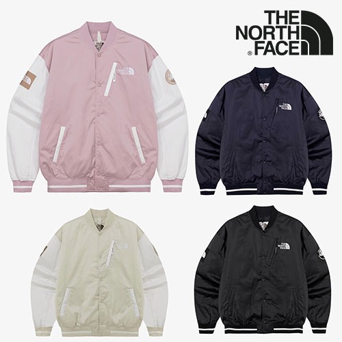 【正規品】ノースフェイス スタジャン Womens レディース THE NORTH FACE PLAYER VARSITY JACKET NJ3NQ60L / NJ3NQ60J / NJ3NQ60K / NJ3NQ60M ウェア【中古】未使用品