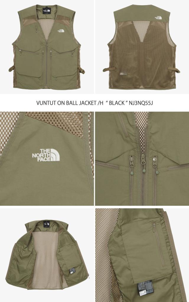【正規品】ノースフェイス ベスト THE NORTH FACE GEAR MESH VEST ギア メッシュ ベスト BURNT_OLIVE NV5VQ02B_1