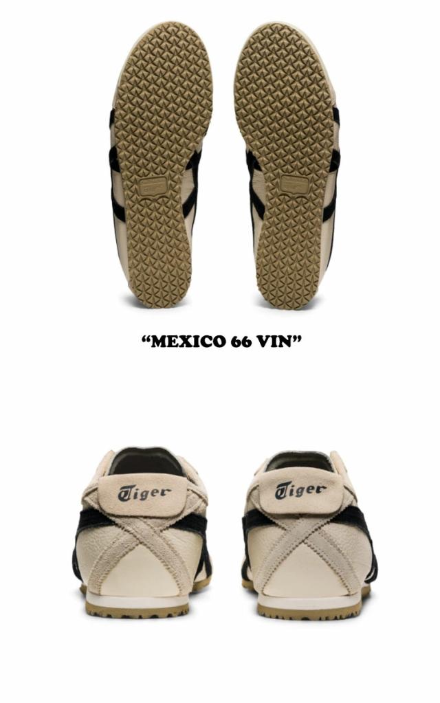 オニツカタイガー スニーカー Onitsuka Tiger メンズ レディース MEXICO 66 VIN メキシコ 66 ヴィン WHITE BLACK ホワイト ブラック 1183B391.200 シューズ_3