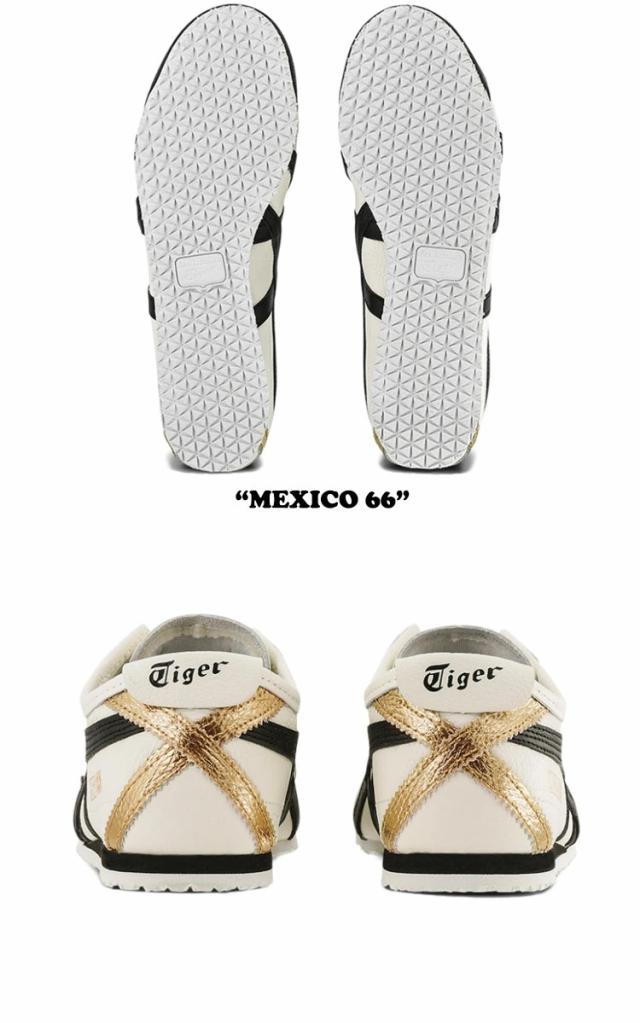 オニツカタイガー スニーカー Onitsuka Tiger メンズ レディース MEXICO 66 メキシコ メキシコ66 CREAM BLACK クリーム ブラック 1183B493-100 シューズ_3