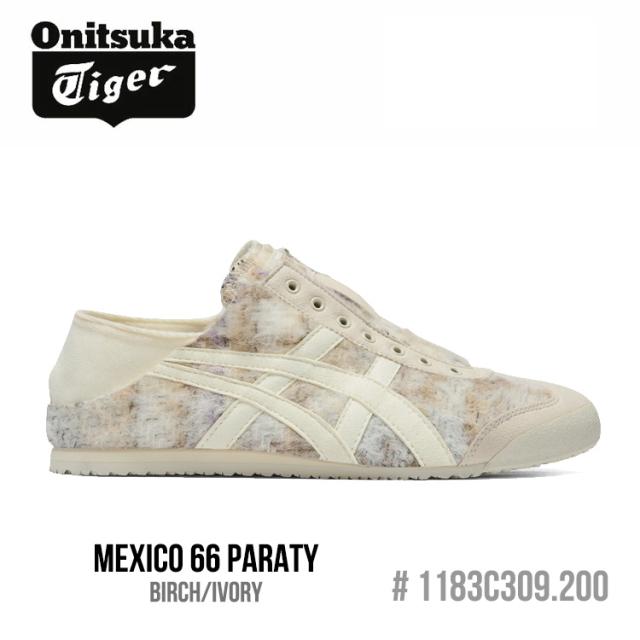 オニツカタイガー スニーカー Onitsuka Tiger MEXICO 66 PARATY メキシコ 66 パラティ メンズ レディース BIRCH/IVORY アイボリー #1183C309.200 シューズ