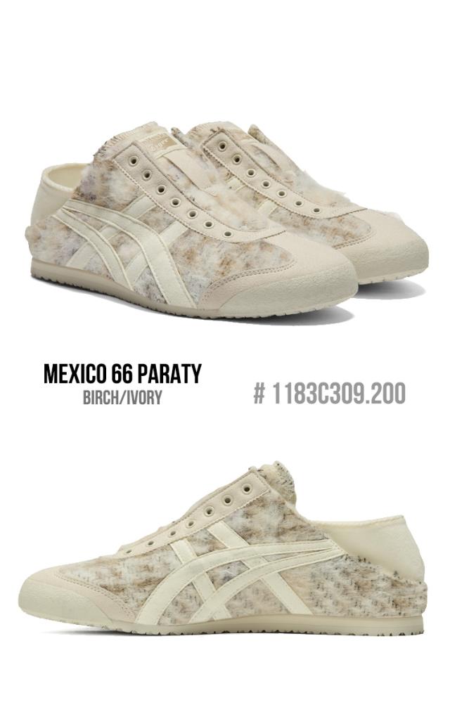 オニツカタイガー スニーカー Onitsuka Tiger MEXICO 66 PARATY メキシコ 66 パラティ メンズ レディース BIRCH/IVORY アイボリー #1183C309.200 シューズ_1