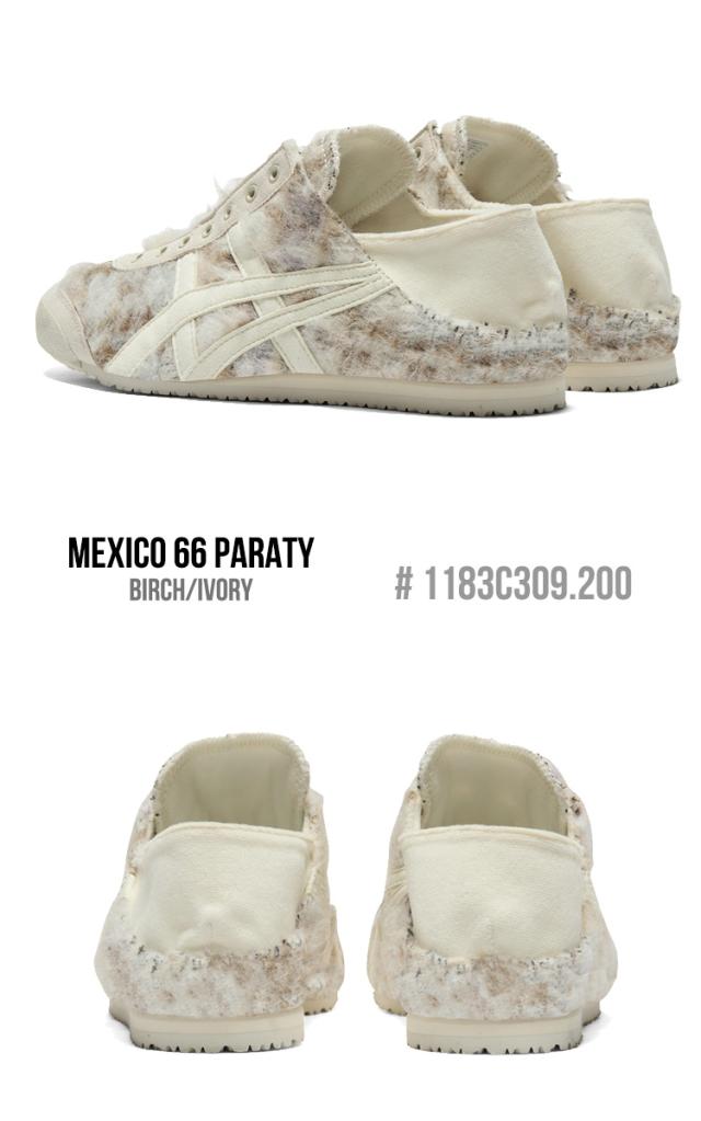 オニツカタイガー スニーカー Onitsuka Tiger MEXICO 66 PARATY メキシコ 66 パラティ メンズ レディース BIRCH/IVORY アイボリー #1183C309.200 シューズ_2