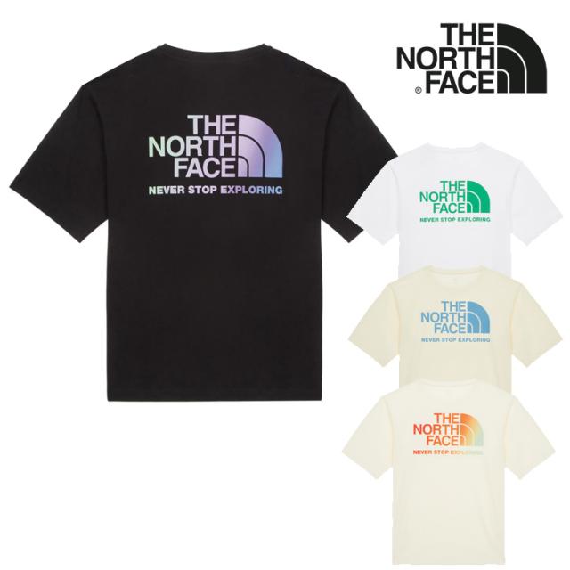 ノースフェイス 半袖Tシャツ THE NORTH FACE メンズ M’S AURORA EX S/S R/TEE リフレッシング 半袖 ラウンド Tシャツ BLACK ブラック WHITE ホワイト CREAM クリーム OFF_WHITE オフホワイト NT7UR36A/B/C/D ウェア
