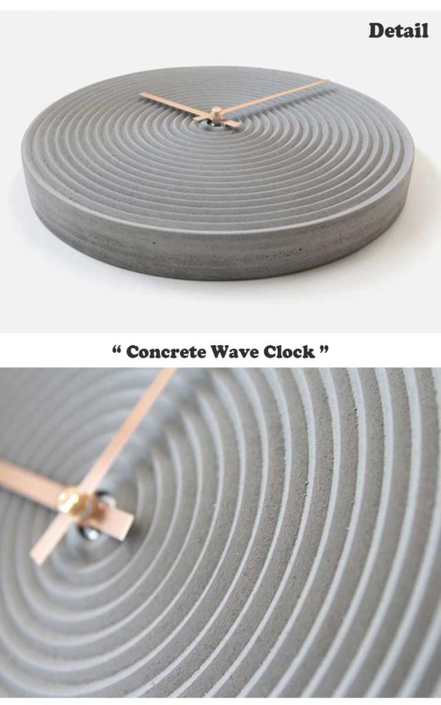 ウッドスタジオアルプ 掛け時計 正規販売店 WOOD STUDIO ALP CONCRETE WAVE CLOCK コンクリート ウェーブ クロック WHITE ホワイト ORIGINAL オリジナル DARK ダーク 韓国インテリア 韓国ブランド ACC_4