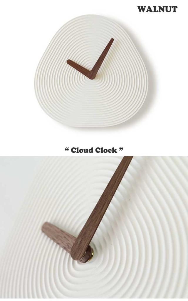 ウッドスタジオアルプ 掛け時計 正規販売店 WOOD STUDIO ALP CLOUD CLOCK クラウド クロック ASH アッシュ WALNUT ウォールナット 韓国インテリア 韓国ブランド ACC_2