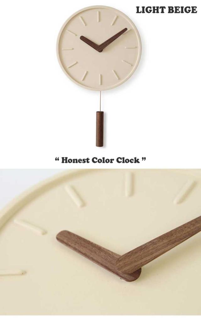 ウッドスタジオアルプ 掛け時計 正規販売店 WOOD STUDIO ALP HONEST COLOR CLOCK オネスト カラー クロック GREEN グリーン DARK BEIGE ダークベージュ LIGHT BEIGE ライトベージュ 韓国インテリア 韓国ブランド ACC_3