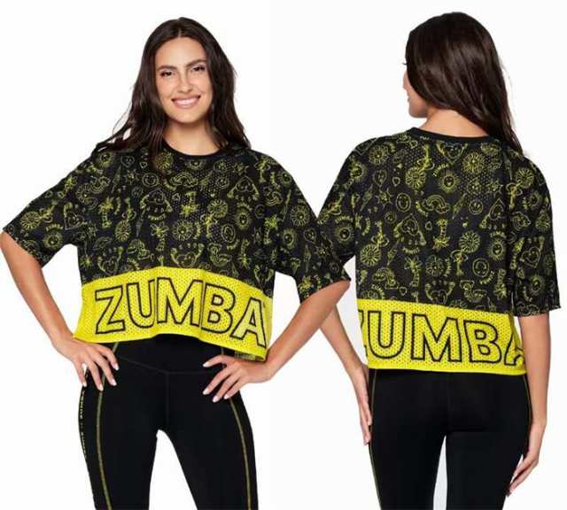 特価 即納 ズンバ Ｔシャツ 男女兼用ヨガウェア ZUMBAウェア