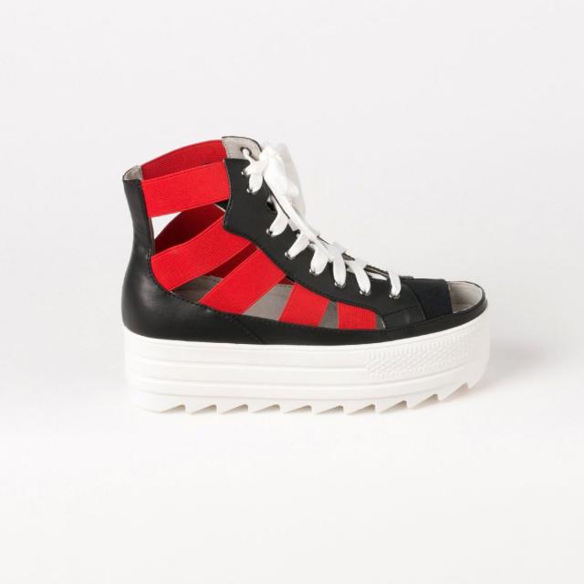 FESSURA CROC STAR RED レディース シューズ フェスーラ スニーカー  靴 イタリア ブランド おしゃれ