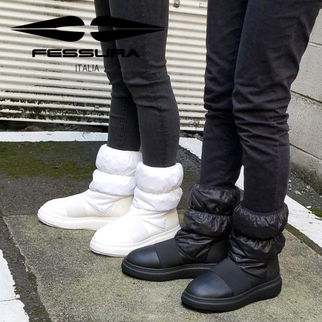 FESSURA EDGE  WHITE ススノーブーツ スノーシューズ レディース 長くつ ロング ブーツ 長くつ 長靴 フェスーラ スニーカー  靴 イタリア ブランド おしゃれ キャンプ フェス アウトドア FESSURA EDGE SNOW WHITE ススノーブーツ スノーシューズ レディース
